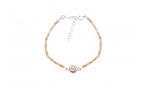 Bracelet argent moon Œil de...