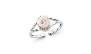 Bague Ajustable argent...