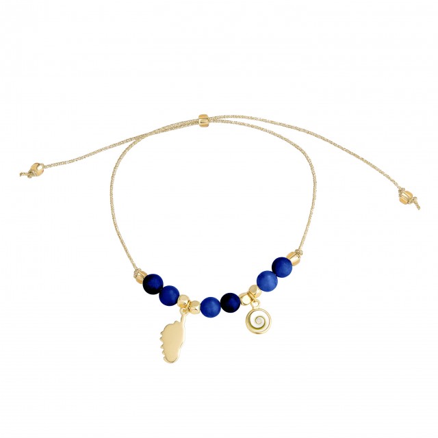 Bracelet doré Œil de...