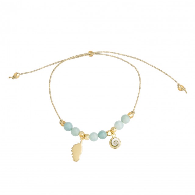 Bracelet doré Œil de...