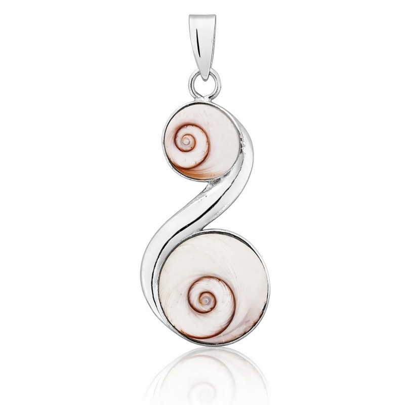 pendentif argent oeil de sainte lucie méditerranéen