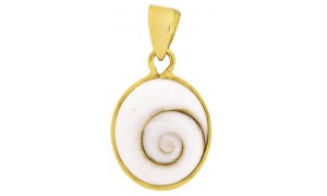 Pendentif doré à l'or fin...