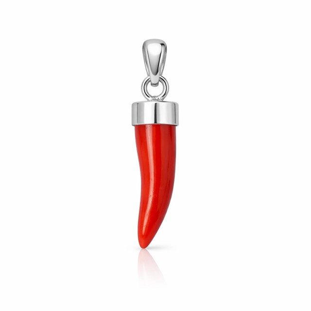 Pendentif Argent 925 corail...