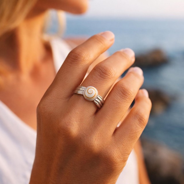 Bague Réglable Argent SRC50403-ARG