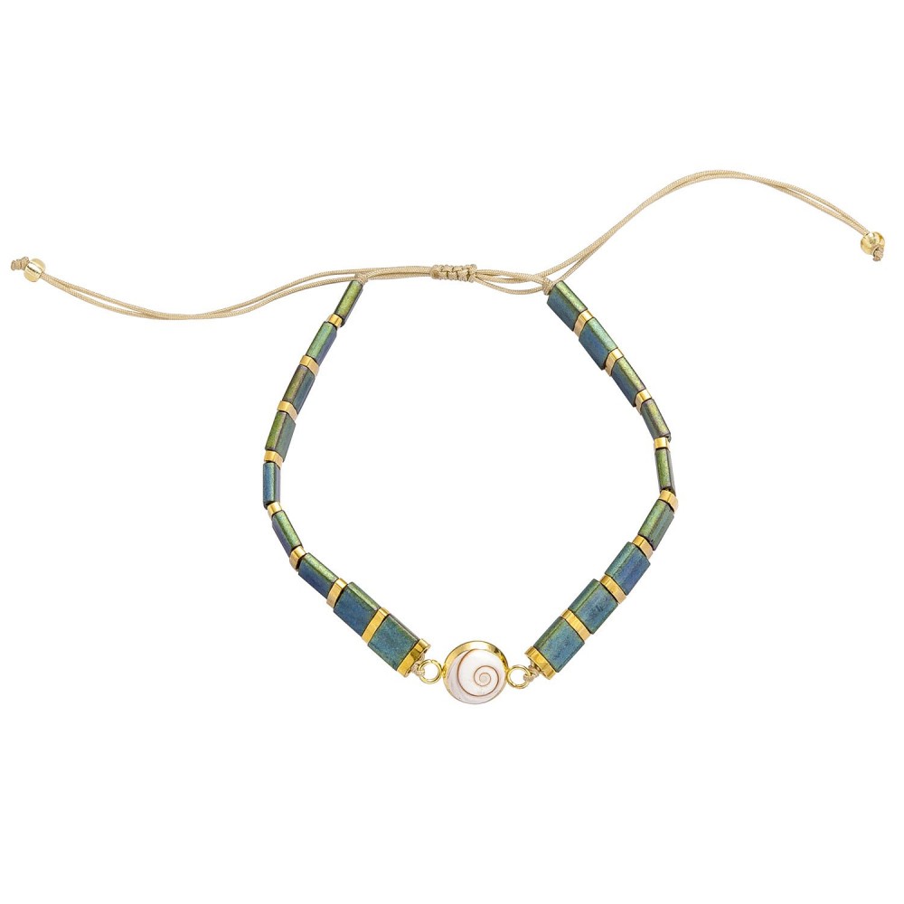 Bracelet œil de Sainte-Lucie ajustable POSBC066MEDI