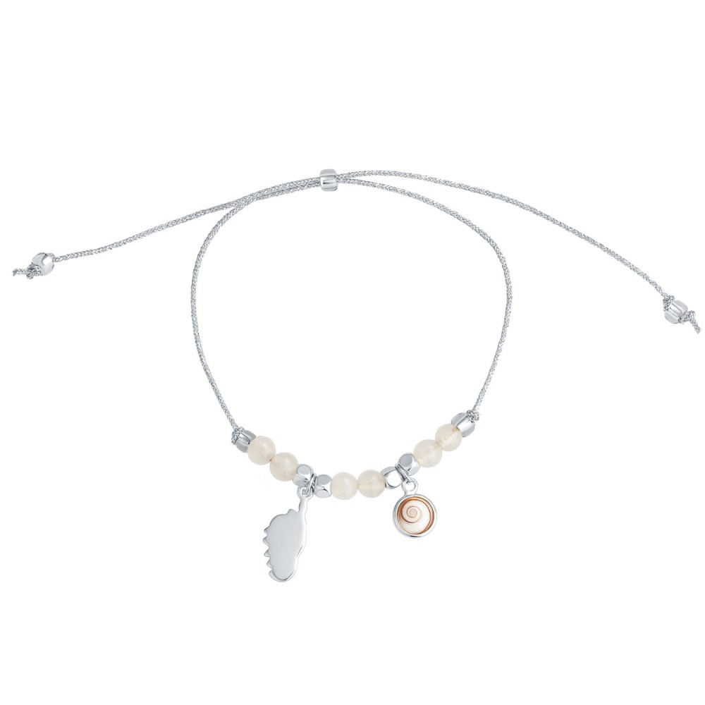 Bracelet Œil de Sainte Lucie Agate SBC089MEDIBLC