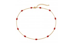 Collier Corail Véritable...